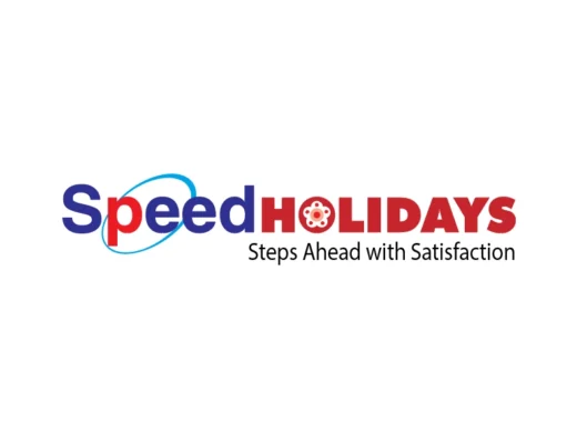 A logo of Speed Holidays