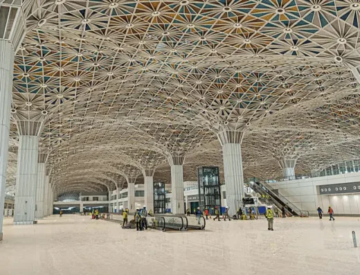 A view of 3rd terminal of Dhaka Airport