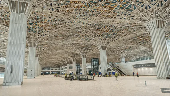 A view of 3rd terminal of Dhaka Airport