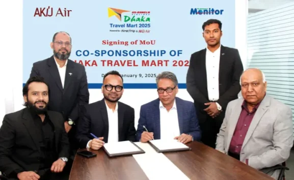 Akij Air and Monitor Signing Ceremony