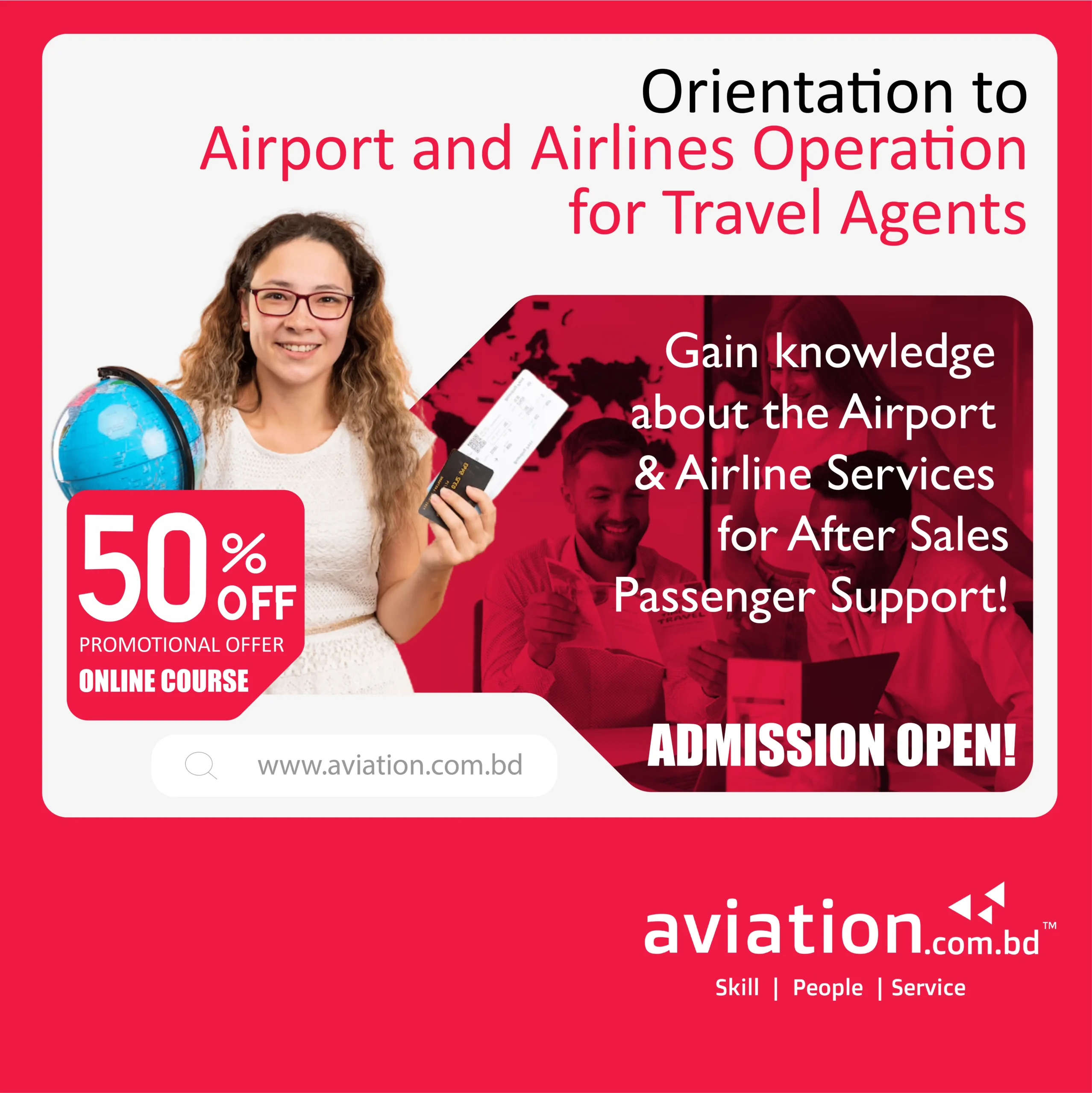 Orientation to Airport and Airline Operation for Travel Agents Banner