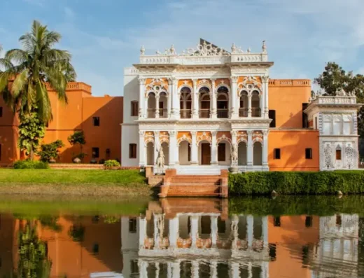 A view of a palace in Sonargaon, Bangladesh