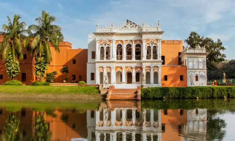A view of a palace in Sonargaon, Bangladesh