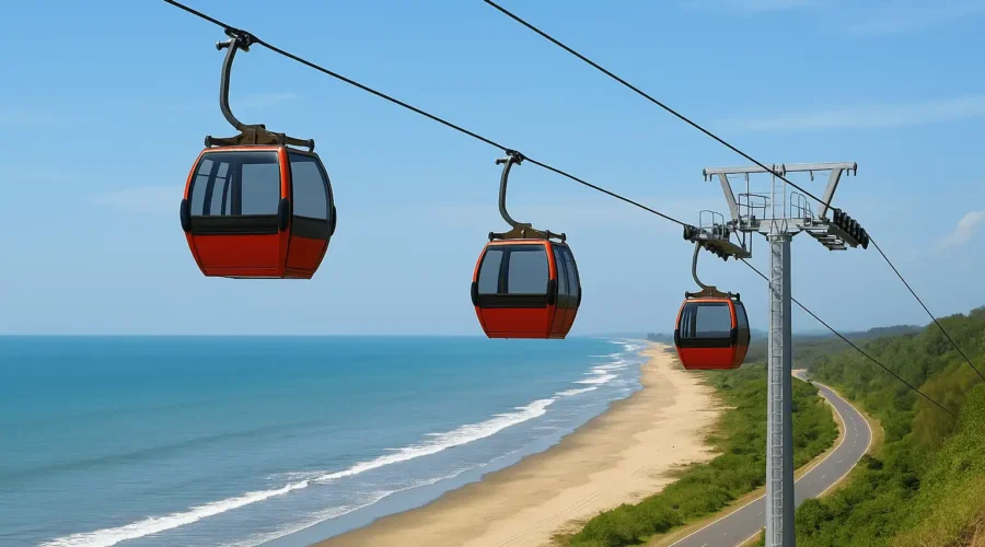 Cable Car Project Approved for Marine Drive Road in Cox’s Bazar