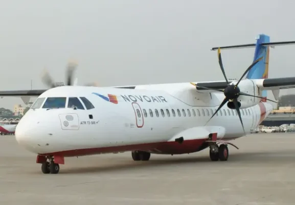 An aircraft of Novoair