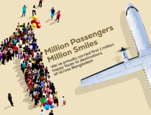 Air Astra Million Passenger Post Banner