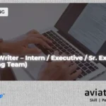Sharetrip- Content Writer – Intern / Executive / Sr. Executive (Marketing Team) Job post banner
