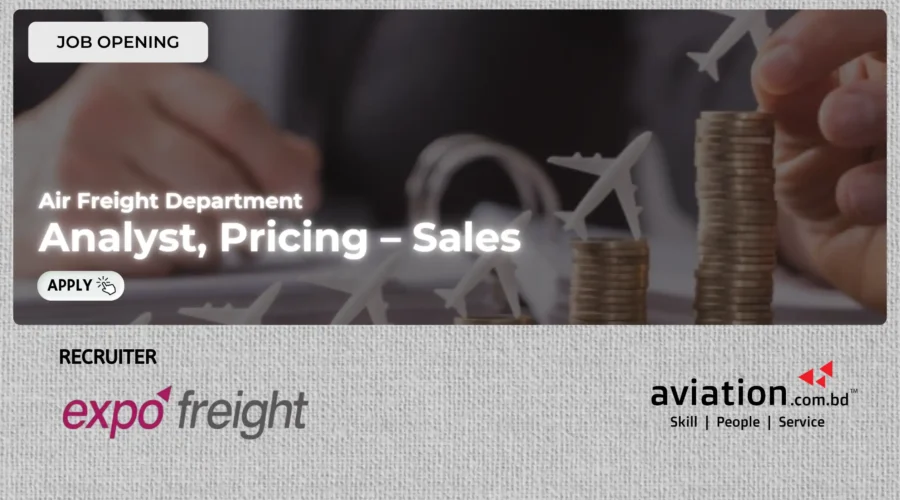 Analyst, Pricing – Sales, Air Freight