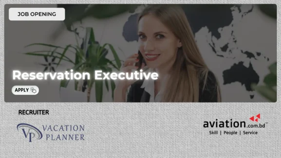 Vacation Planner Reservation Executive Job Post