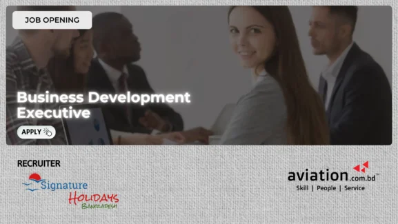 Signature Holidays Job Post Banner Business Development Executive