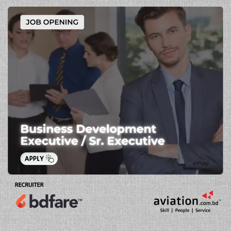 bdfare executive senior executive job banner