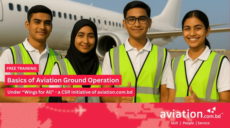 aviation.com.bd’s CSR Initiative “Wings for All” – Free Aviation Training for Youth in Bangladesh