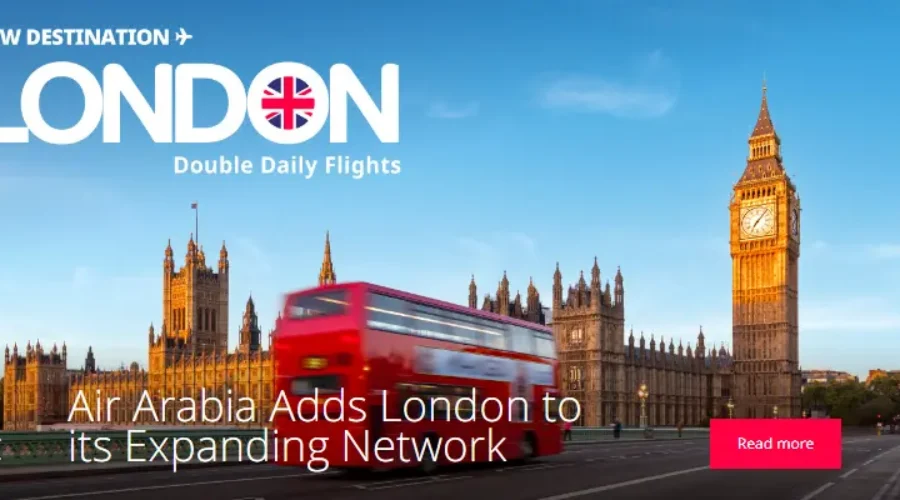 Air Arabia Adds London to its Expanding Network