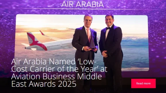 AirArabia Wins Low Cost Carrier Award
