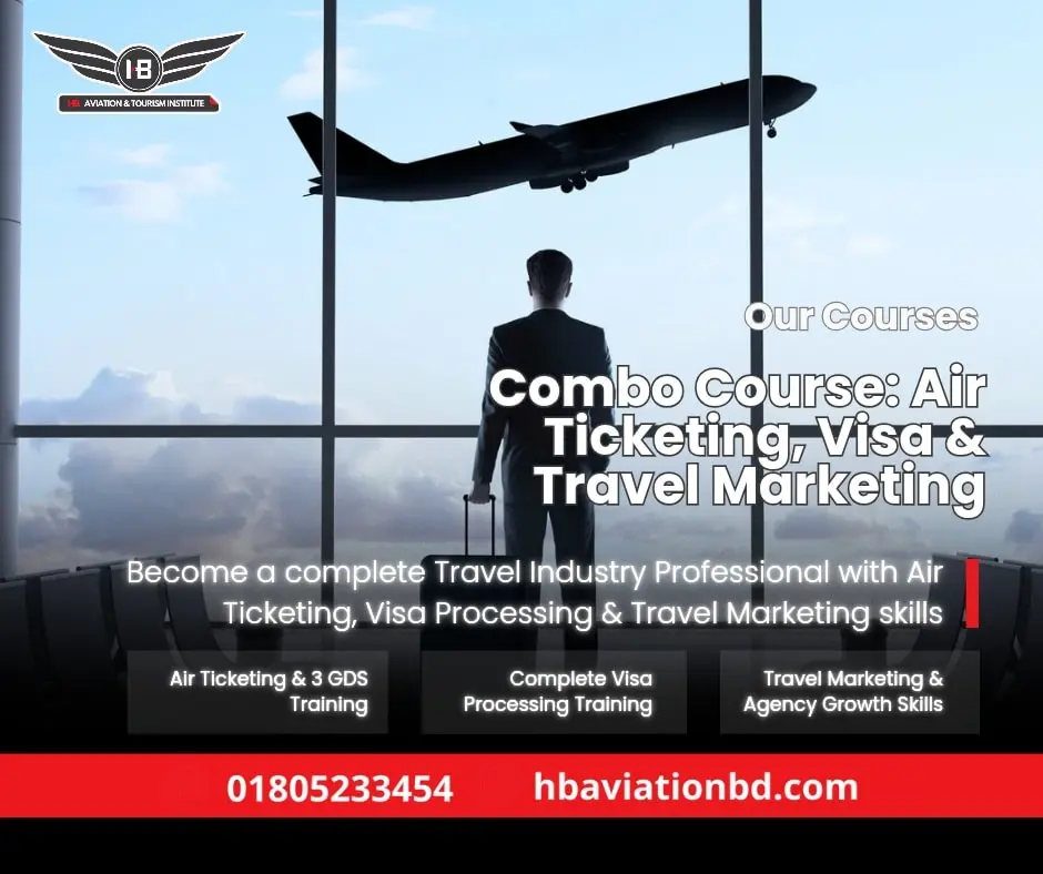 Combo Course Air Ticketing Visa Travel Marketing